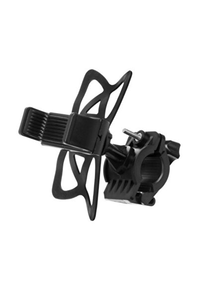 zola Phone holder, for bicycle handlebars, adjustable grip and silicone, black