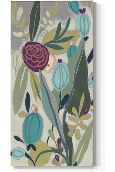 Emoda home Trove لوحة فنية جدارية لمزارع استوائية ملونة - مطبوعات قماشية تجري...