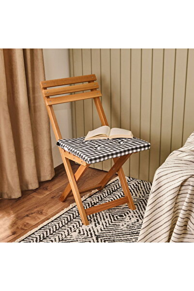 KUT FLY وسادة كرسي سوفت جواردا - أسود - 38x38 سم