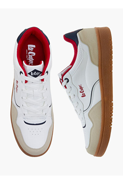 Lee Cooper Men Perforated Lace-Up Ortholite Sneakers