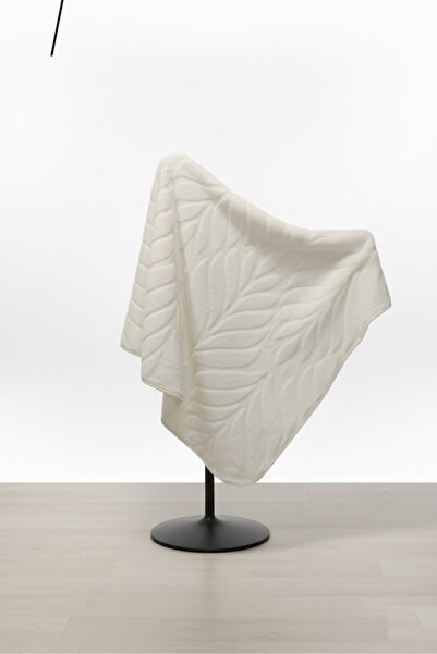 GİRL EMELY Child Embossed Plush Blanket 120X115 cm Ecru