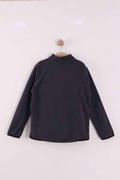 monox Children's Unisex Fleece Jacket with Snap Fasteners