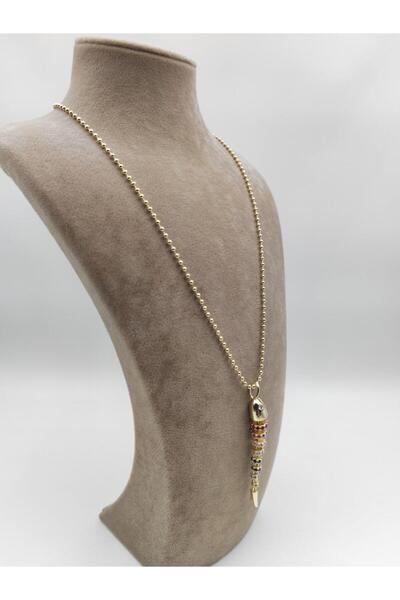 TOP ZİNCİRLİ BALIK KOLYE 14K