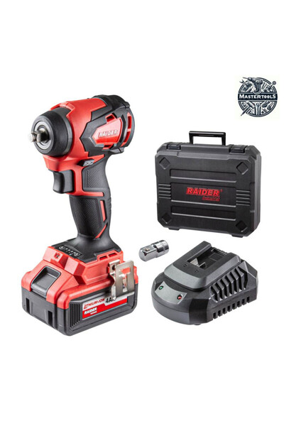 Raider Cheie de impact fără fir RDI-IBW03 Li-Ion 20V 4Ah 280Nm, 3/8"