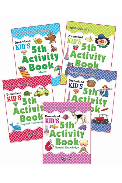 dreamland النشاط الخامس للأطفال من سن ٧ سنوات فما فوق - مجموعة من ٥ كتب تعليم...
