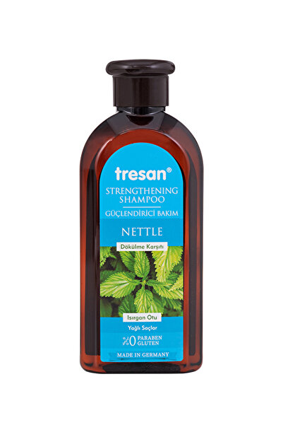 MATMEL Tresan Shampoo 300 ml Anti-Hair Loss Nettle Strengthening - for Oily Hair