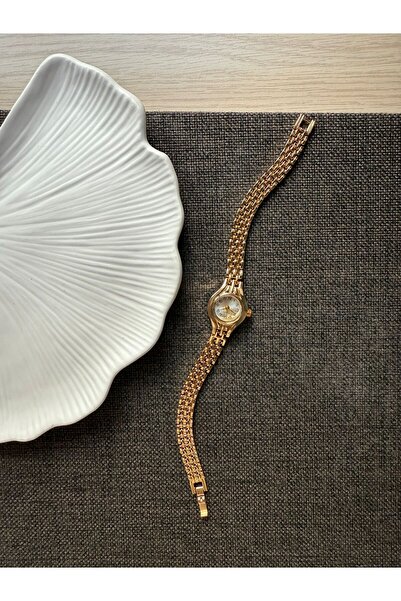 rubsey Retro Minimal Metal Cord Vintage Women's Wristwatch Tiny