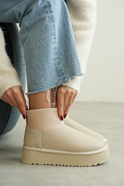 GOFFSHOES Women's Royal Stretch Short Boots - Skin Leather