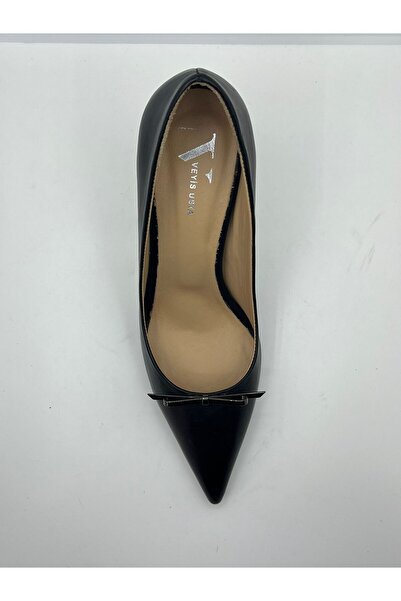 VEYİS USTA Genuine Leather 8 cm Heeled Stiletto