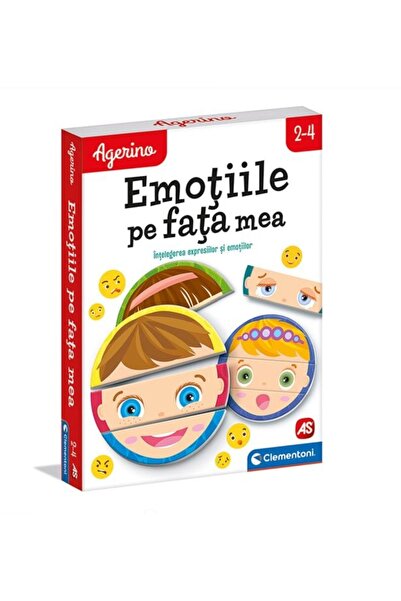 Agerino Joc Educativ ”Emotiile pe Fata Mea” - Clementoni
