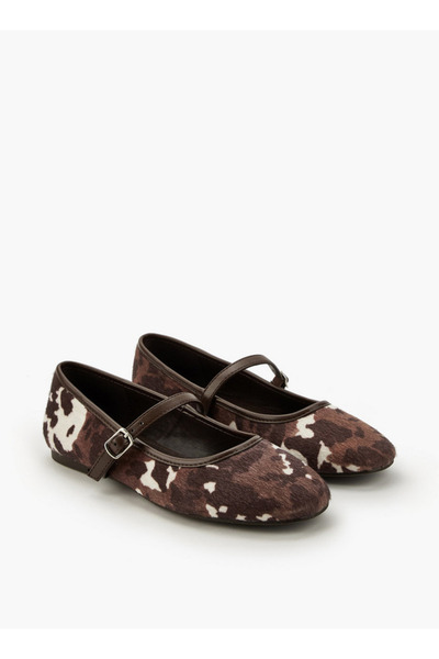 Celeste Women Animal Print Mary Jane Shoes