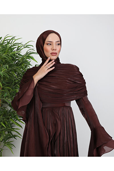 Lamia Giyim Ebru Yoryo Abiye Gül Kahve