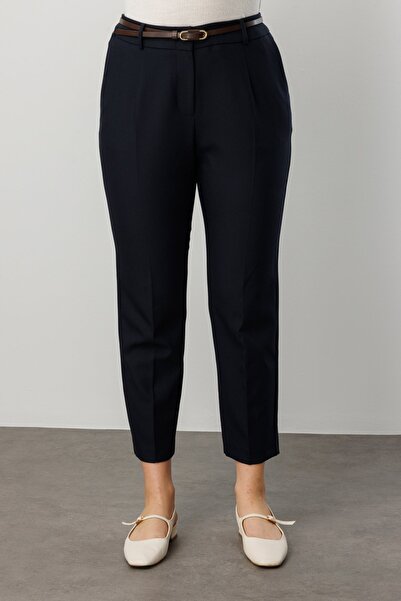Ekol Waist Belted Skinny Trousers