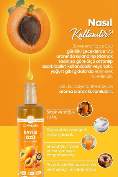 Zühre Ana Kayısı Özü 640 Gr