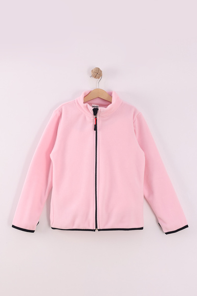 monox Children's Unisex Fleece Jacket with Snap Fasteners