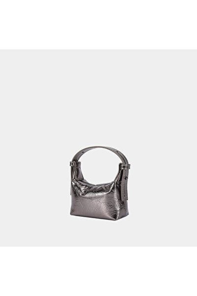 Chrisbella Mini Crinkle Leather Shoulder Bag