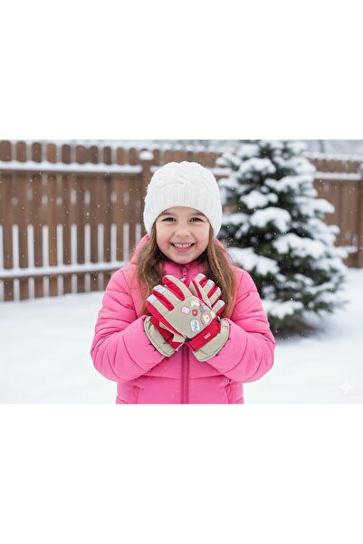 MİNİKO KİDS Ki̇tti̇ 421-11 4-7 Years Old Snow Skiing Gloves