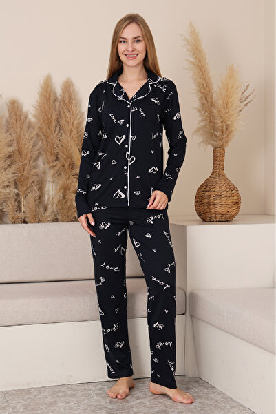 Enisena Women's 100% Cotton Milan Soft Fabric Pajama Set 12423