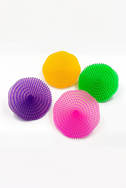 rianka Cat Dog Washing Brush – Non-Slip Silicone Massage Comb with Finger Ring Attachment |   Cleaning Brush