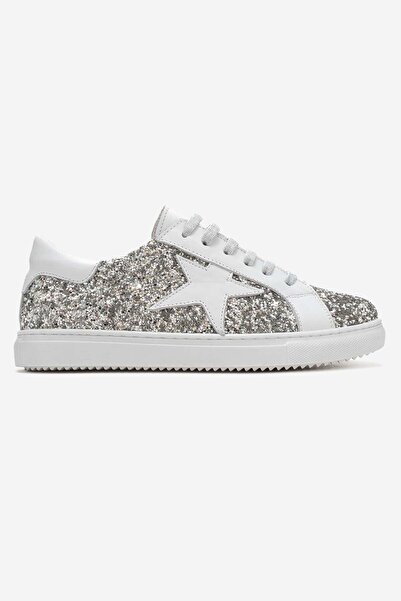 Zeynep Sıradağlı Brendon Women's Sneakers White-Glass-Shattered