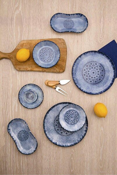 Noble Life Ocean 26 Parça Porselen Kahvaltı Takımı