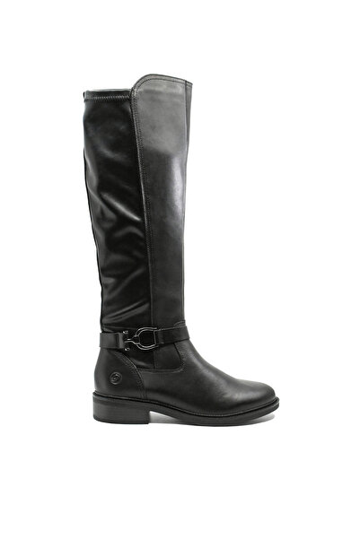 Remonte Women's Knee-High Boots, Black, Leather (REMD 2 W 77-00)