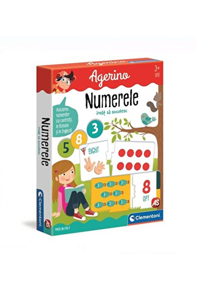 Agerino Joc Educativ ”Numerele” - Clementoni