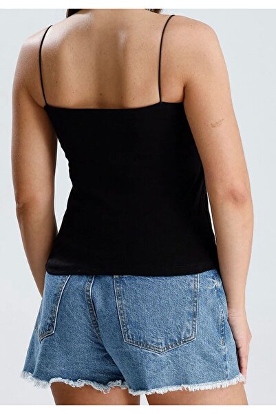 YAASE Γυναικείο Σετ Αθλητικό Μπλουζάκι με Σχοινί 2 τεμαχίων Μαύρο