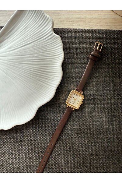 rubsey Retro Minimal Leather Cord Vintage Women's Wristwatch