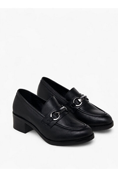 Paprika Women Block Heel Loafers