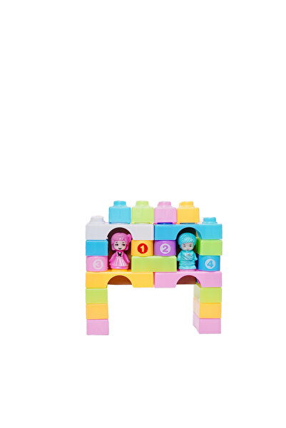 Generic DIY Building Blocks Park Playset - 29 Piece Educational Construction Toy with Figures for Kids 3+ Ye