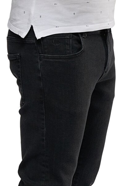 Centini Men’s Slim Fit Jeans, Reed, Black