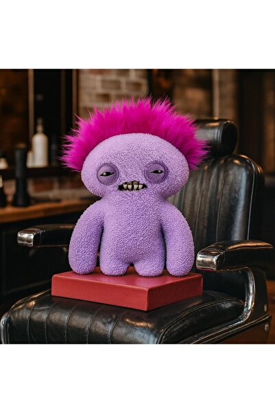 Cici Oyuncak Fugglers Hairy Fuggs Funny Ugly Monster Plush (Squidge) By Zuru
