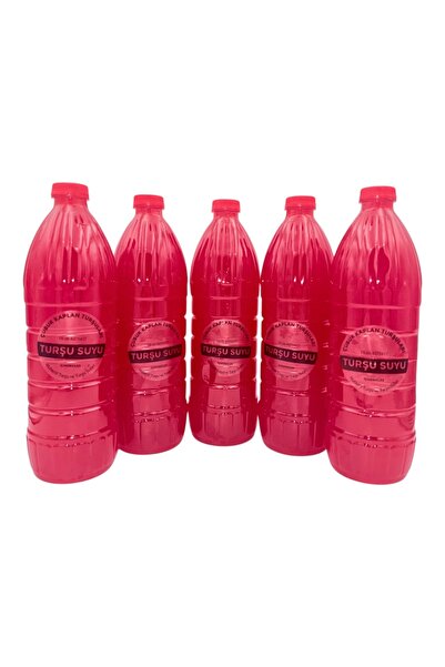 çubuk kaplan turşuları TURŞU SUYU 5X1 LİTRE - Ev Yapımı Doğal Fermantasyon