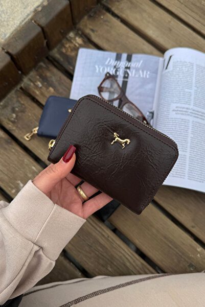 La La'Graccio Paris La'Graccio Paris Women's Move Soft Leather Handy Wallet Brown