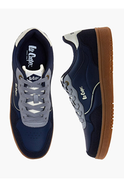 Lee Cooper Men Perforated Lace-Up Ortholite Sneakers