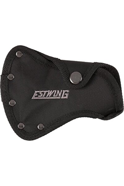 estwing Camper Axe - 14-inch Small Hatchet, Forged Steel Head with Shock-Reduction Handle (EB-25A)