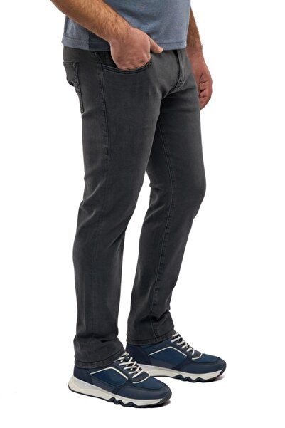 Centini Men’s Slim Fit Jeans, Mercury, Anthracite Grey