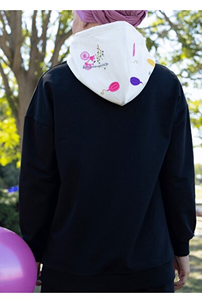 Mayovera Φούτερ με κέντημα με μπαλόνια