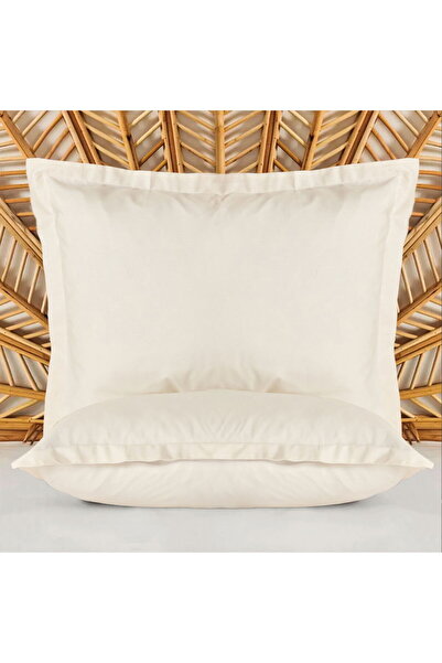 KUT FLY Soft Basic Oxford 2-Piece Pillow Case - Ecru - 50X70 cm