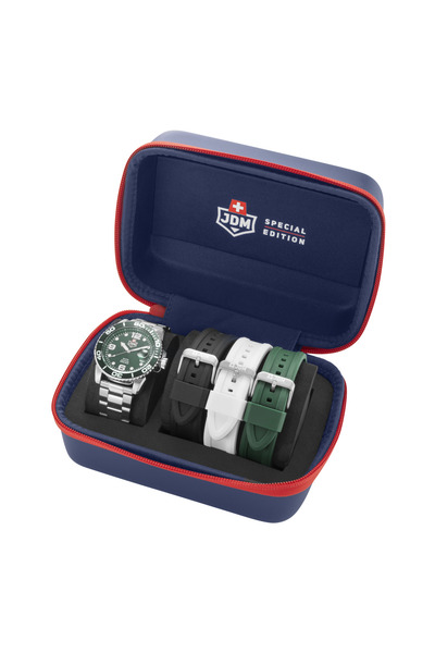 JDM Military Mike Plus Green Sunray Men's Watch JDM-WG029-01