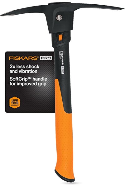 FiSKARS معول/فأس برو أيزوكور - 1.5 رطل بمقبض للتحكم في الصدمات - أداة بناء وت...