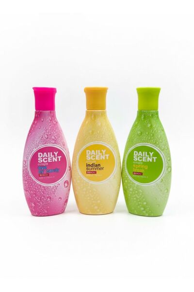 Daily Scent مجموعة كولونيا برائحة يومية مكونة من 4 قطع