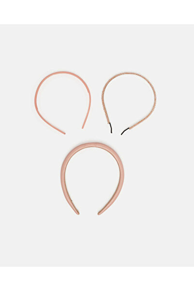 REDTAG Girls Assorted Headband Set (Pack of 3)