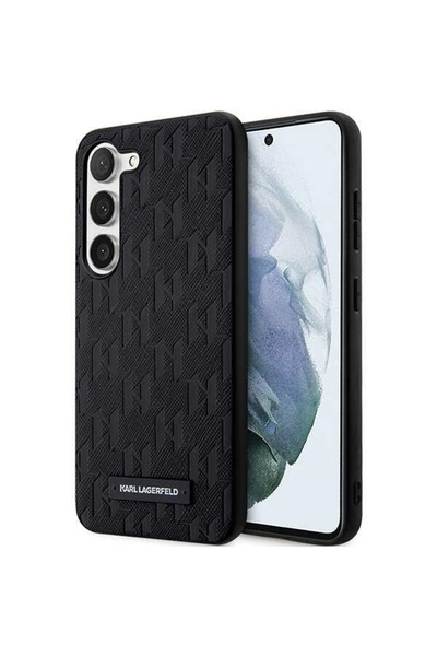 Karl Lagerfeld Huse pentru Samsung Galaxy S24 Plus, Saffiano, Negre