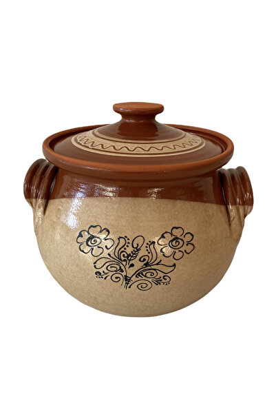 Ceramica Martinescu 7 L Clay Pot for Sarmale (Romanian stuffed cabbage)
