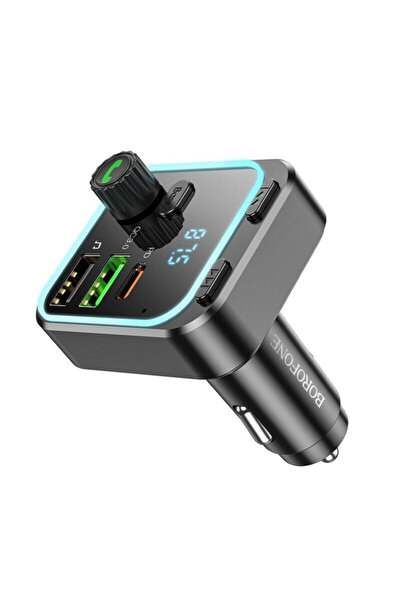 Borofone Highway BC53 Car FM Modulator & Car Charger
