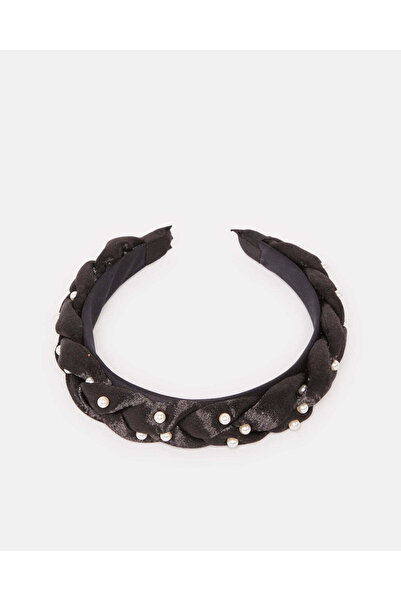 REDTAG عصابة رأس نسائية مزينة باللون الأسود