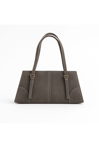 zetus Suede Women's Hand and Shoulder Bag