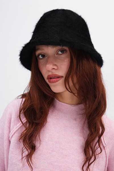 Addax Furry Bucket Hat Şpk1089